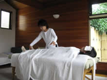 実際のヒーリングの様子A